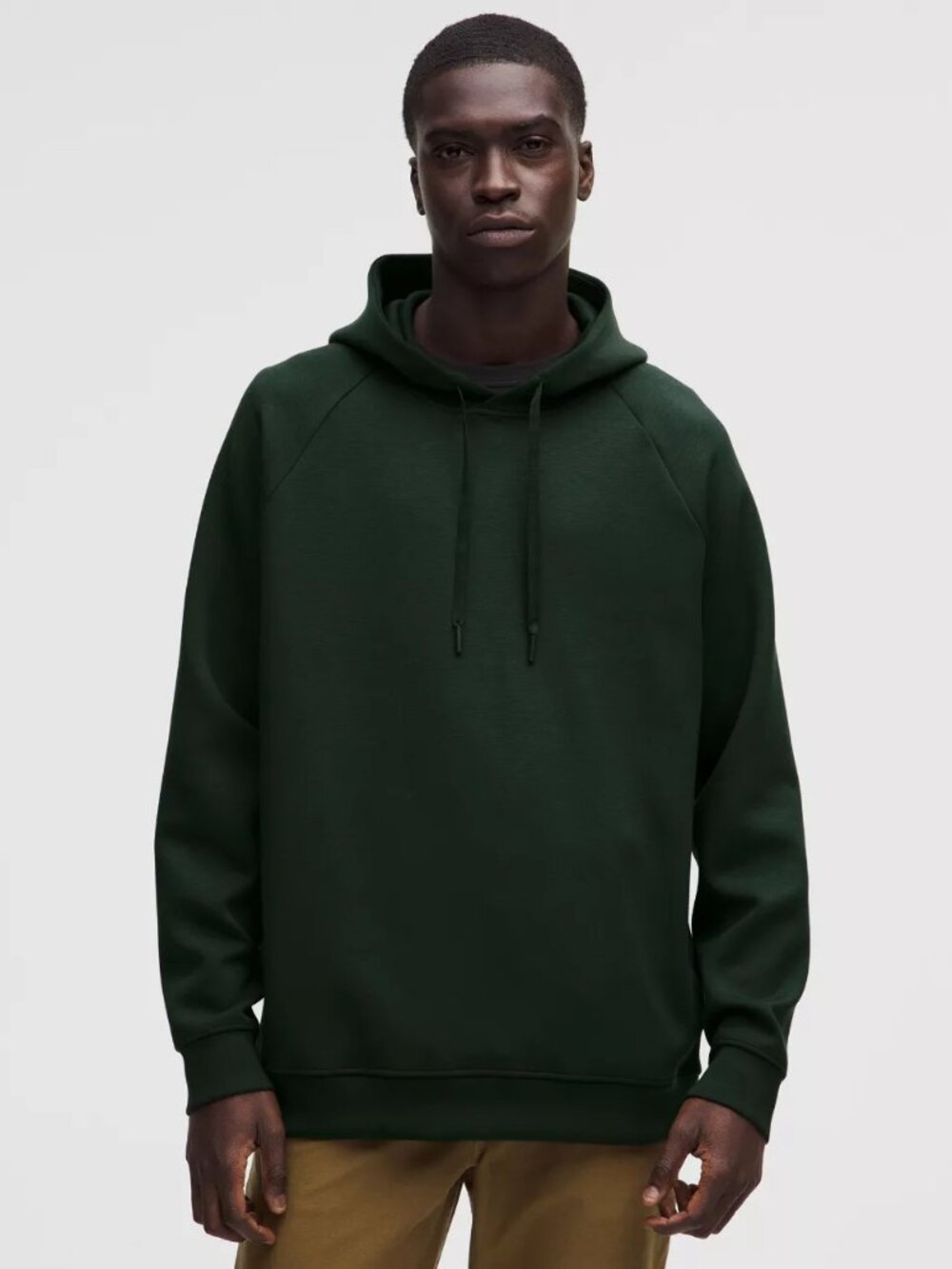 Lululemon Men's Smooth Spacer Classic-Fit Pullover Hoodie - Dark Green